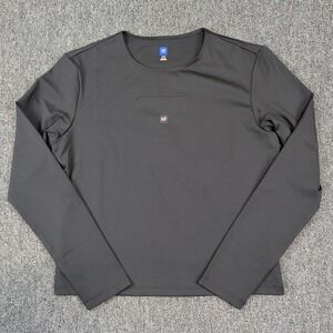YZY GAP Engineered by Balenciaga Long Sleeve Tee Large Black Streetwear Techwear